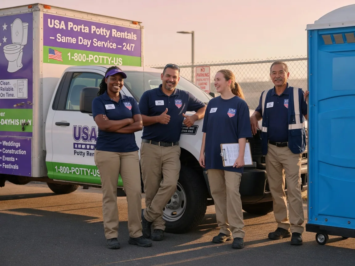 Porta Potty Rental company in Union City, IN
